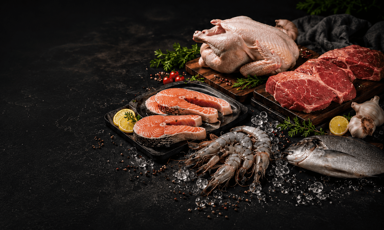 Premium Halal Meat, Seafood & Poultry